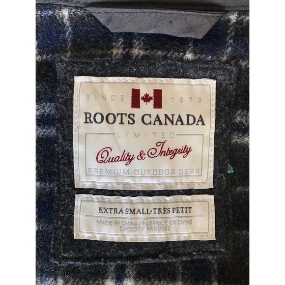 Roots wool jacket with hood - Picture 5 of 7